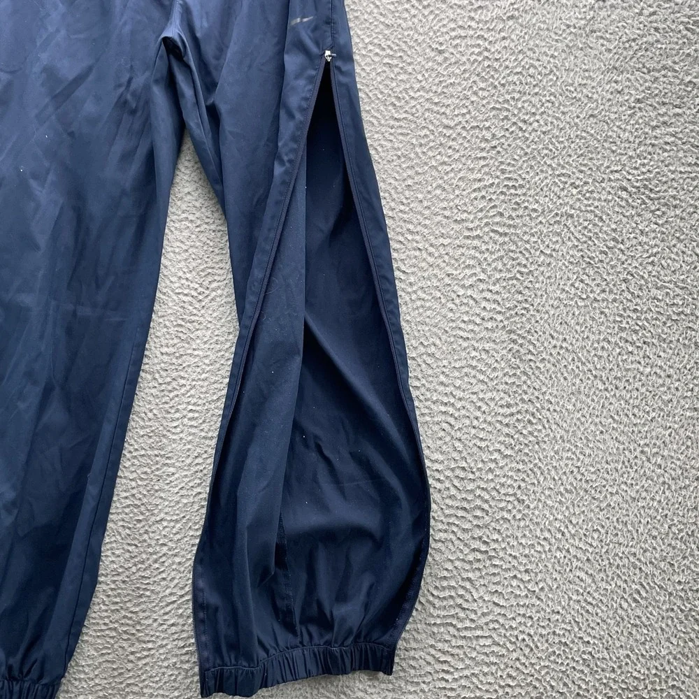Nike Jogger Track Pant Men's Medium Blue Running Soccer Training Sportswear‎ 90s